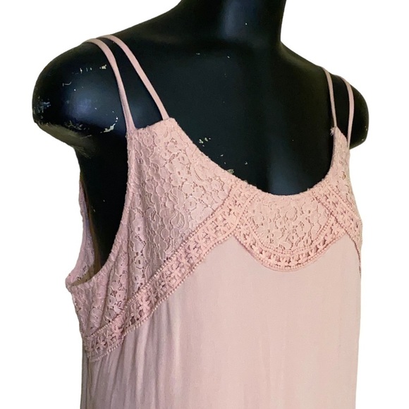 Forever 21 Plus Peachy-Pink Fit and Flare Dress - Picture 5 of 7